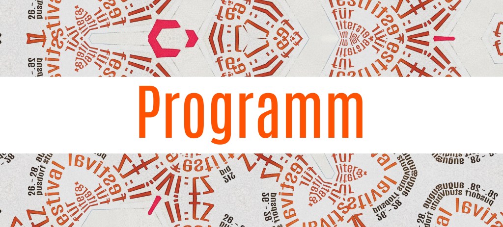 Das Litz-Logo als Mosaik mit Abbinder: Programm